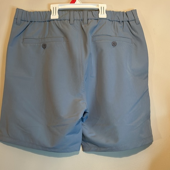 OAK & IVI   blue Shorts with Elastic Waistband - Picture 16 of 16